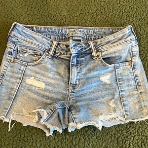 American eagle jean shorts